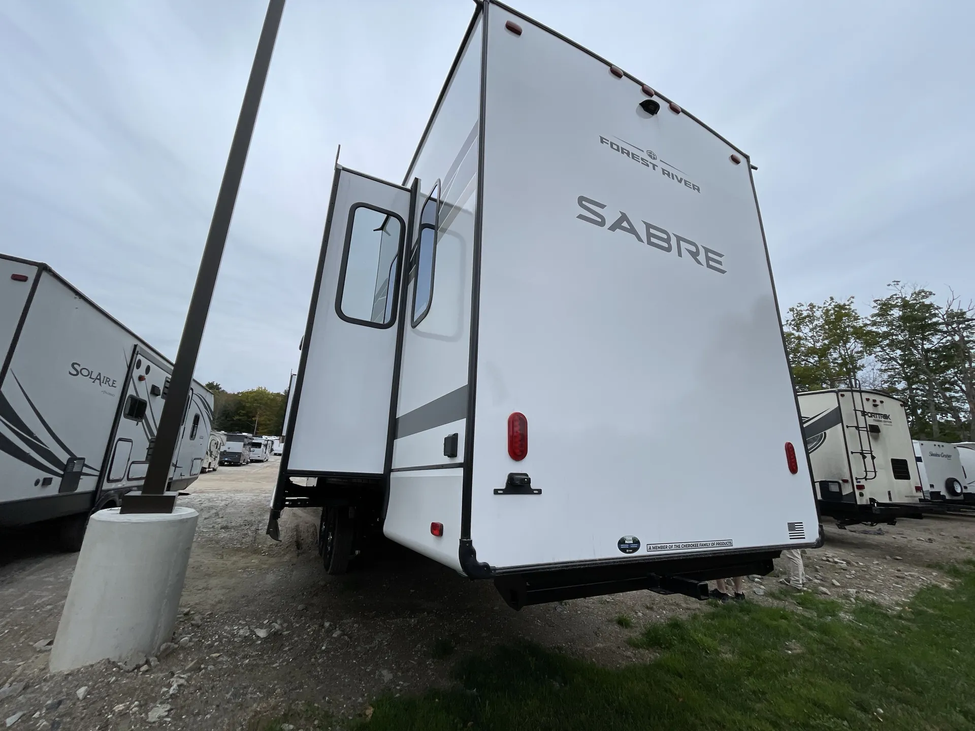 2026 Forest River Sabre 33RLP — backside