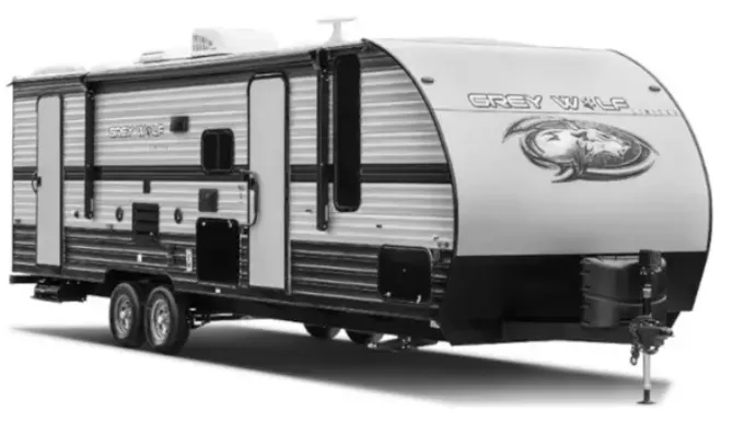 Forest River Cherokee Grey Wolf 27DBH exterior