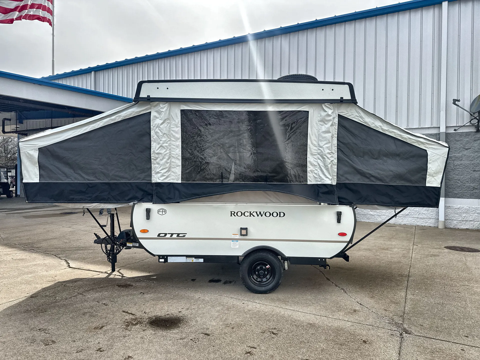 2026 Forest River Rockwood Off The Ground 16OTG — off campside
