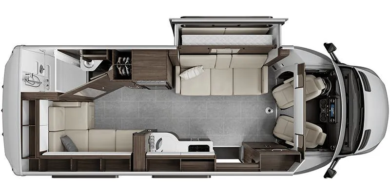Leisure Travel Unity U24FX floor plan
