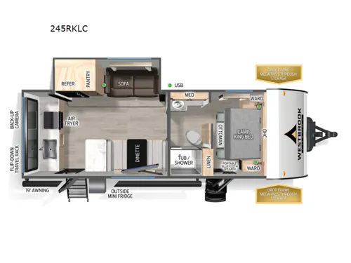 2026 Forest River Westbrook Luxury 245RKLC, Photos photo 2