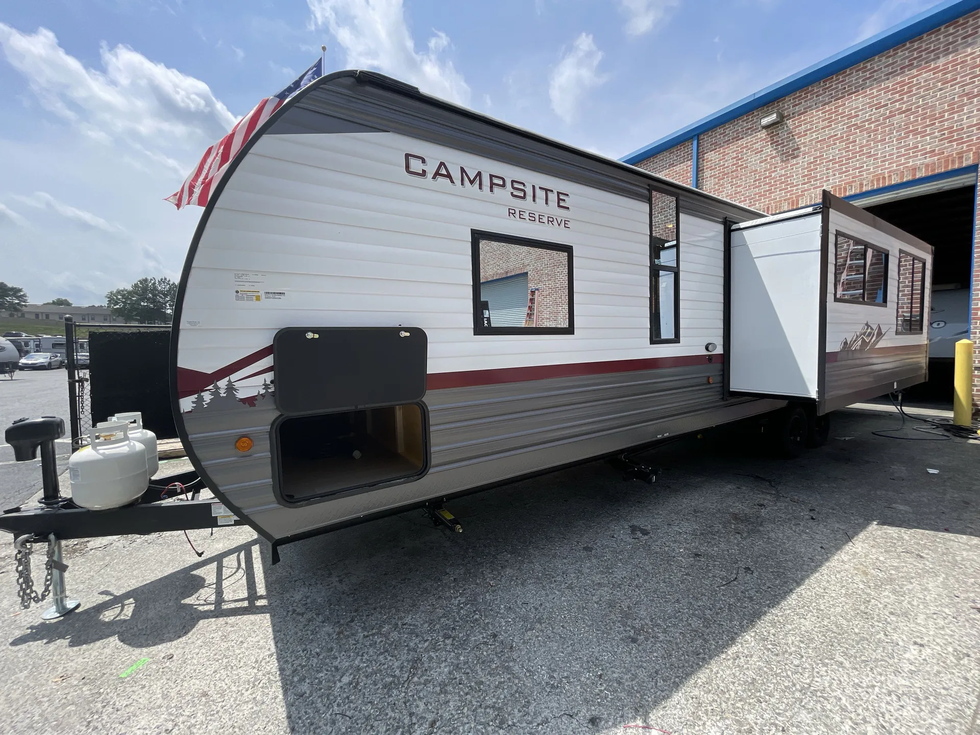 2027 Forest River Campsite Reserve 29TJ — campside