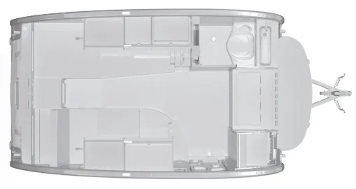 NuCamp TAB 360 CLASSIC floor plan