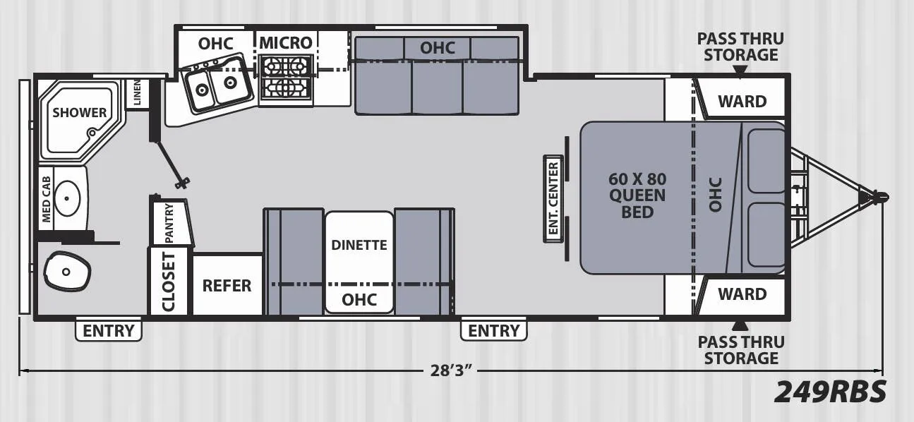 Coachmen Apex Ultra-Lite 249RBS floor plan