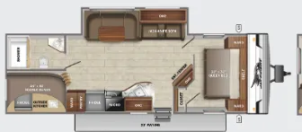 Jayco Jay Flight SLX 8 295BHS floor plan