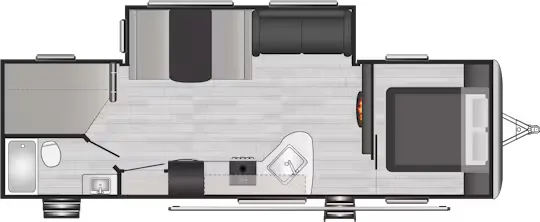 Keystone Springdale 282BH floor plan