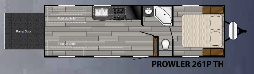Heartland Prowler 261 PTH floor plan