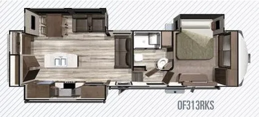 Highland Ridge Open Range OF313RKS exterior