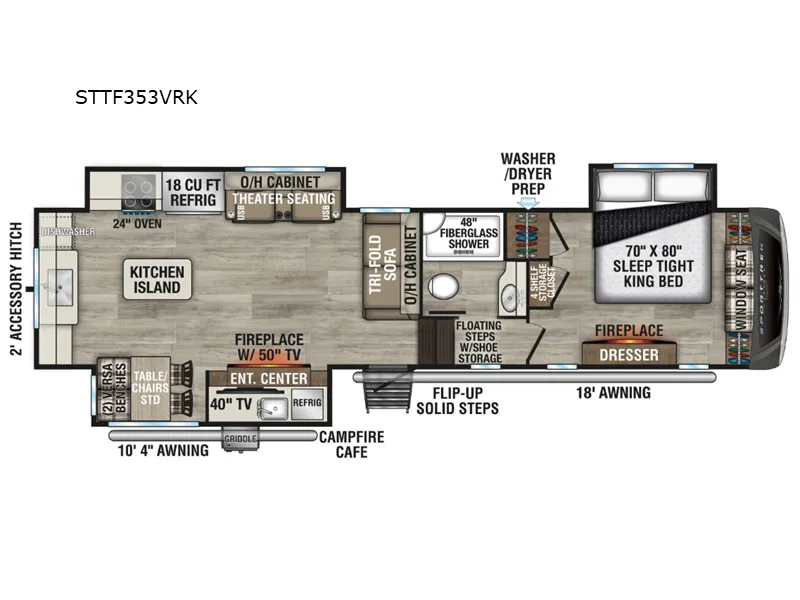 2026 Venture RV SportTrek Touring Edition 353VRK - Photo 2