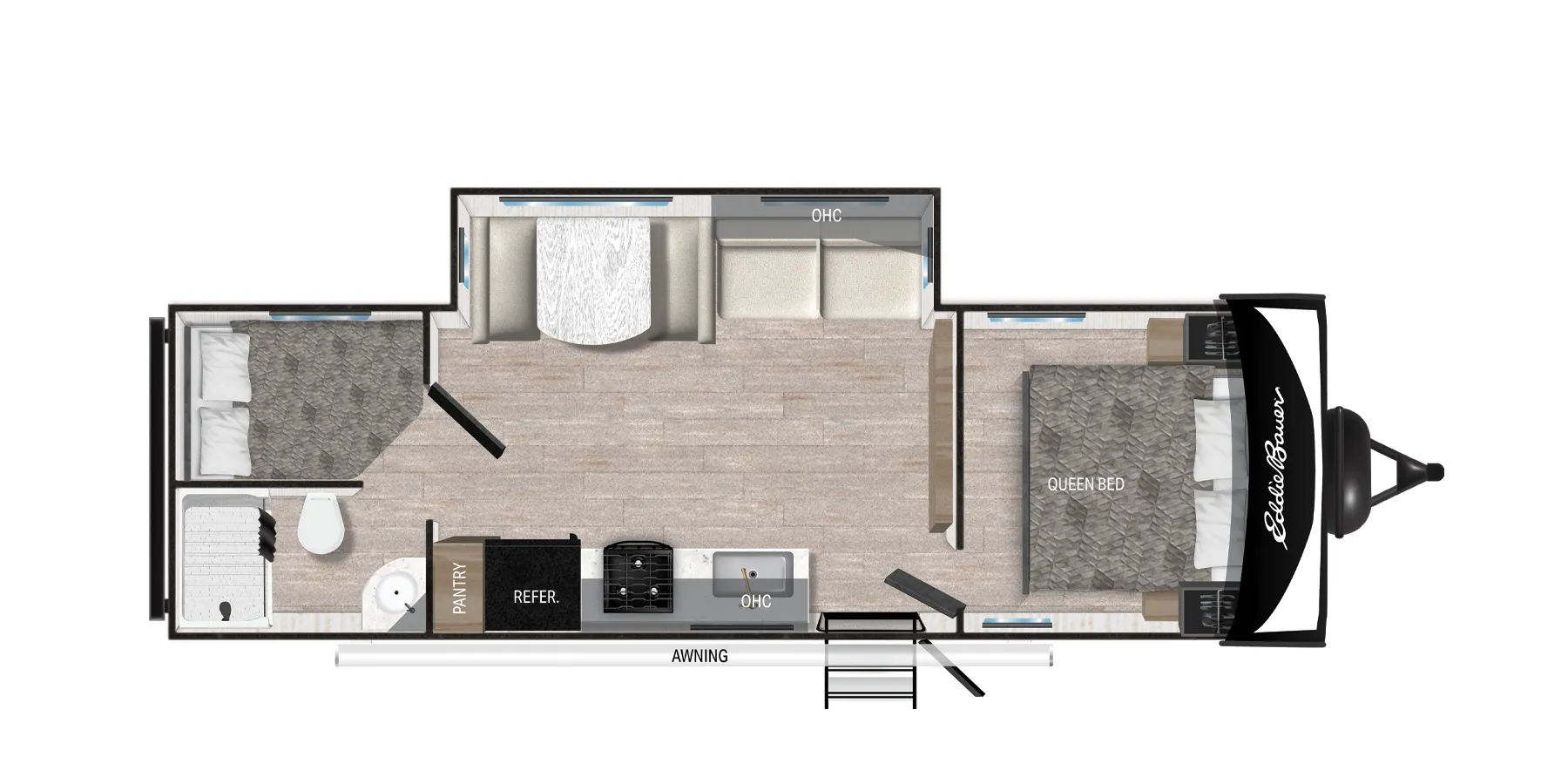 Heartland Eddie Bauer 265BH floor plan