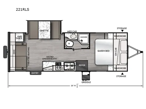 2025 Coachmen Apex 221RLS - Photo 3