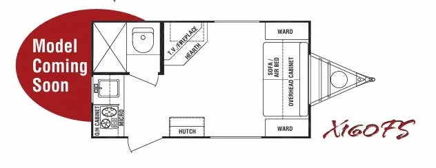 Cruiser RV Fun Finder X X160FS floor plan
