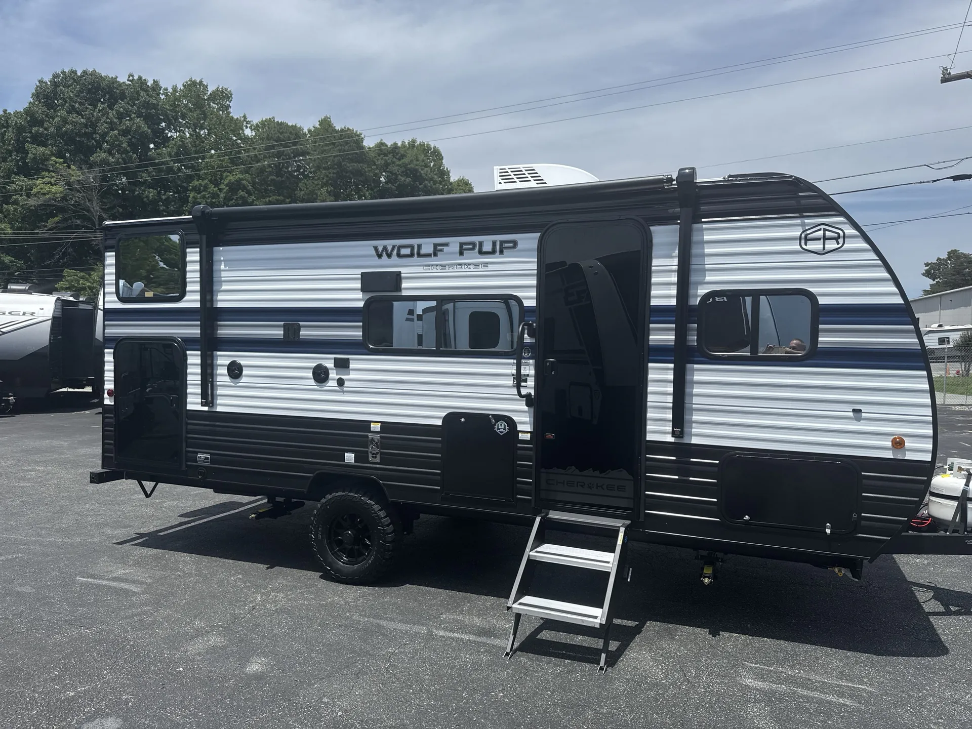 2027 Forest River Cherokee Wolf Pup 17JW — campside