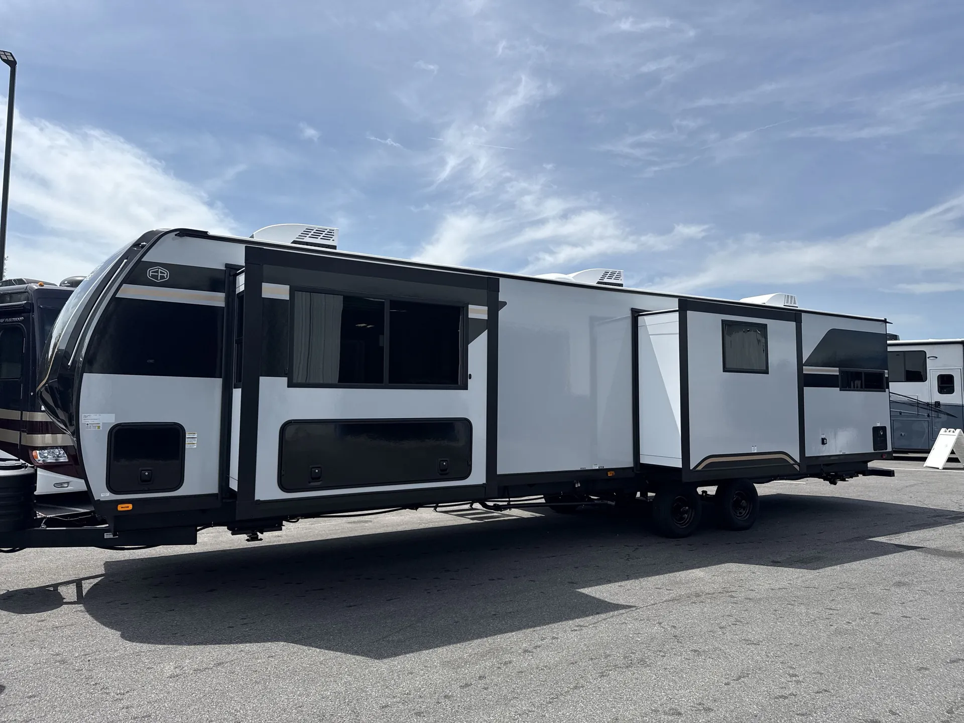 2027 Forest River Vibe 3400SB — backside