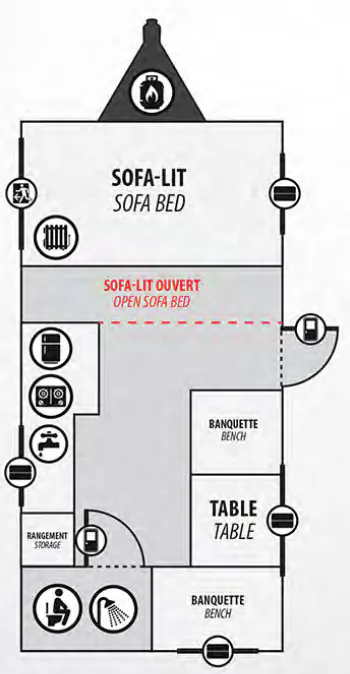 ProLite Lounge BASE floor plan