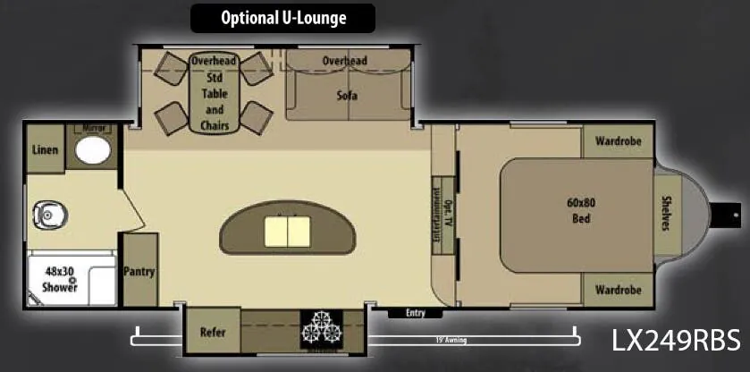 Highland Ridge Open Range Light LX249RBS floor plan