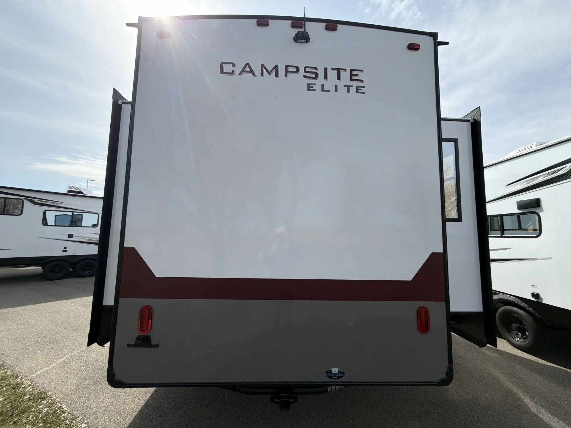 2026 Forest River Campsite Elite 36AK — backside