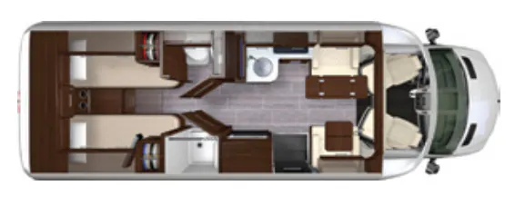 Regency Ultra Brougham 25TB floor plan
