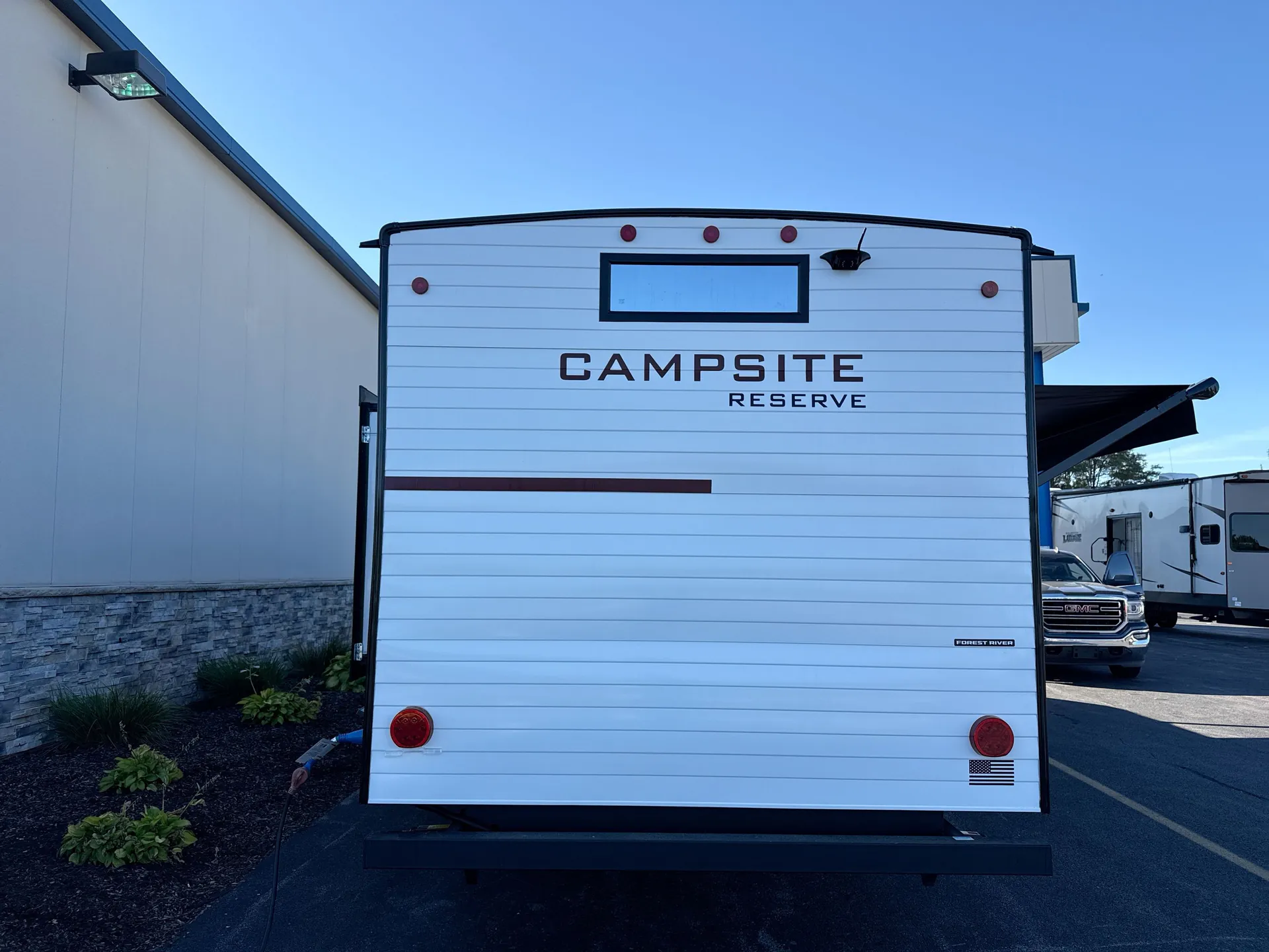 2027 Forest River Campsite Reserve 29TJ — backside