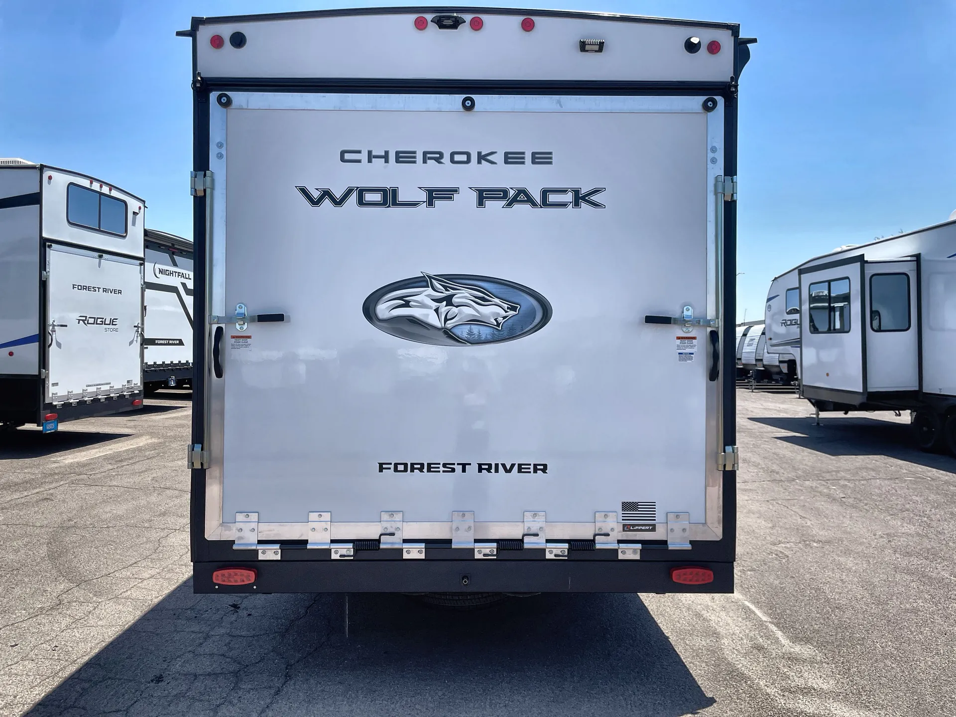 2027 Forest River Cherokee Wolf Pack 25 14 — backside