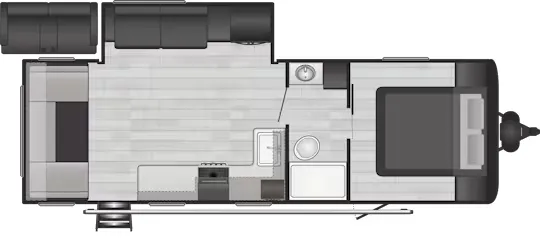 Keystone Springdale 256RDWE floor plan