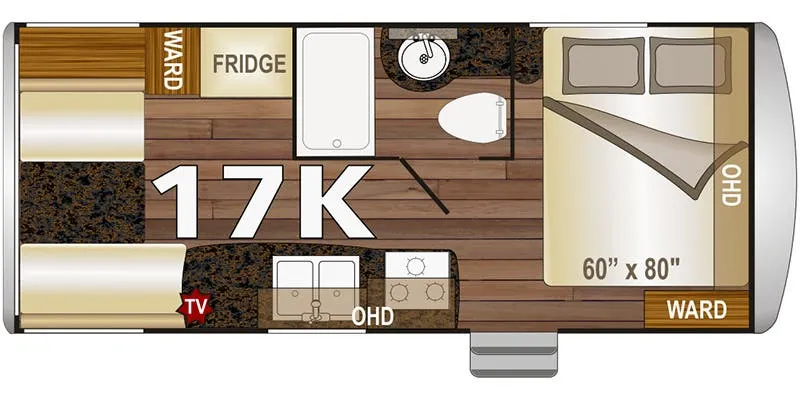 Northwood Nash 17K floor plan