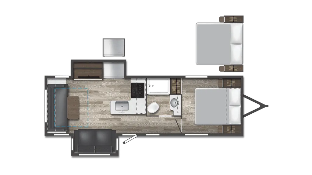 2024 Winnebago Voyage V2730RL floor plan