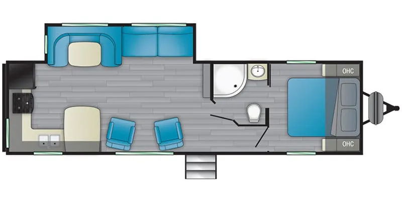 Heartland Prowler 280RK floor plan