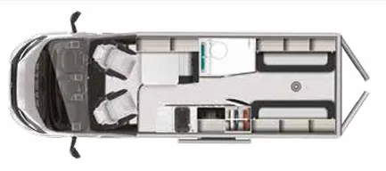 Auto-Trail V-Line S 680 S floor plan