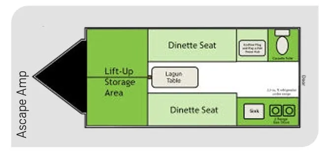 Aliner Ascape AMP floor plan