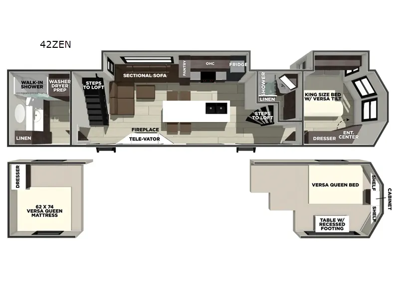 2026 Forest River Wildwood Grand Lodge 42ZEN - Photo 3