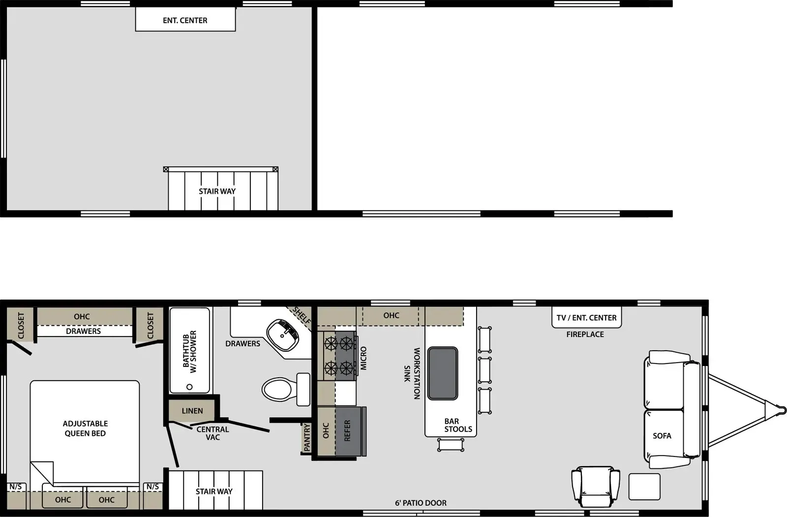 Forest River Quailridge Premier 39UKL-P floor plan