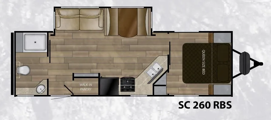 Cruiser RV Shadow Cruiser 260RBS floor plan
