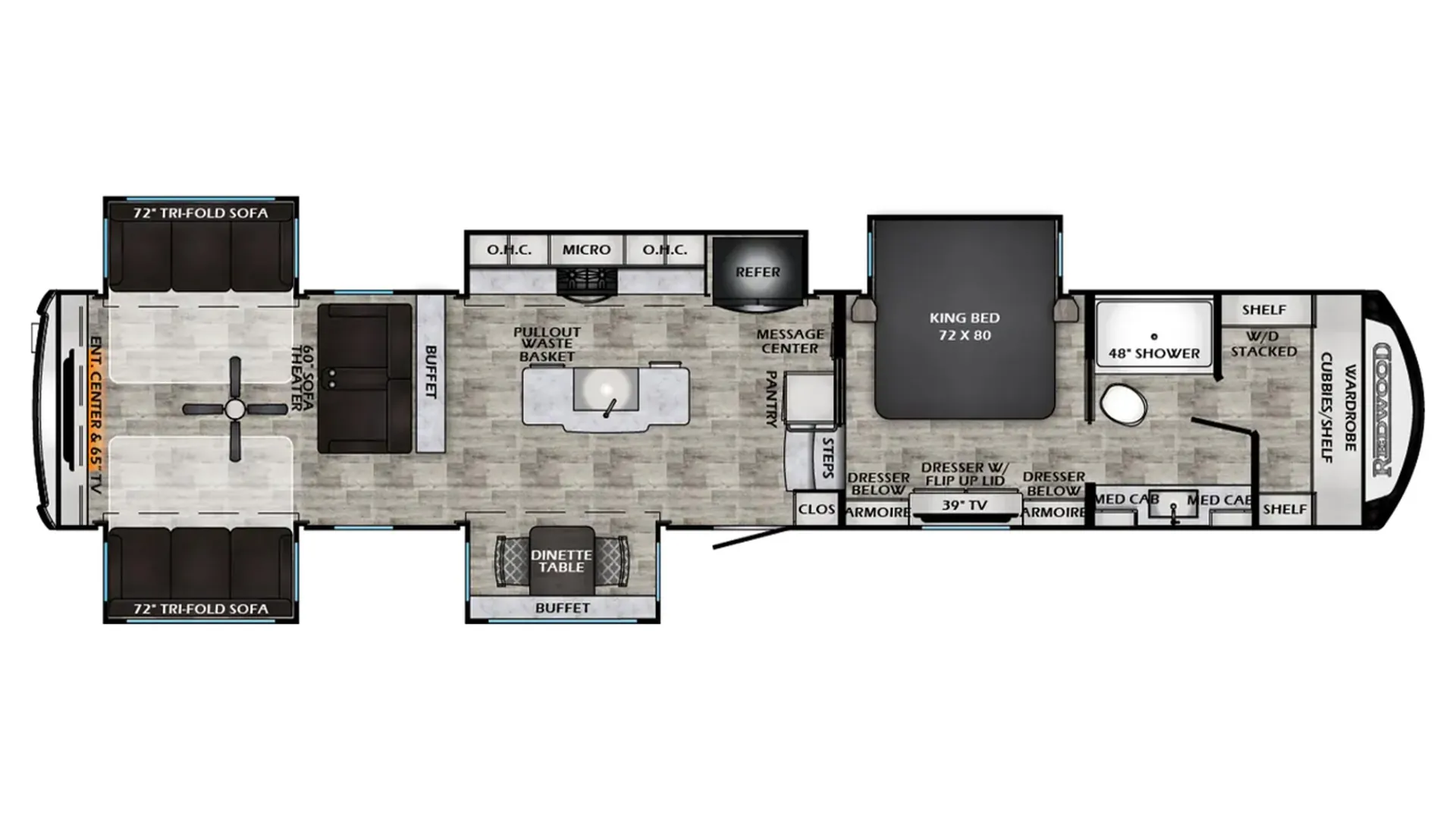 2025 crossroads Redwood 415RD - Photo 3