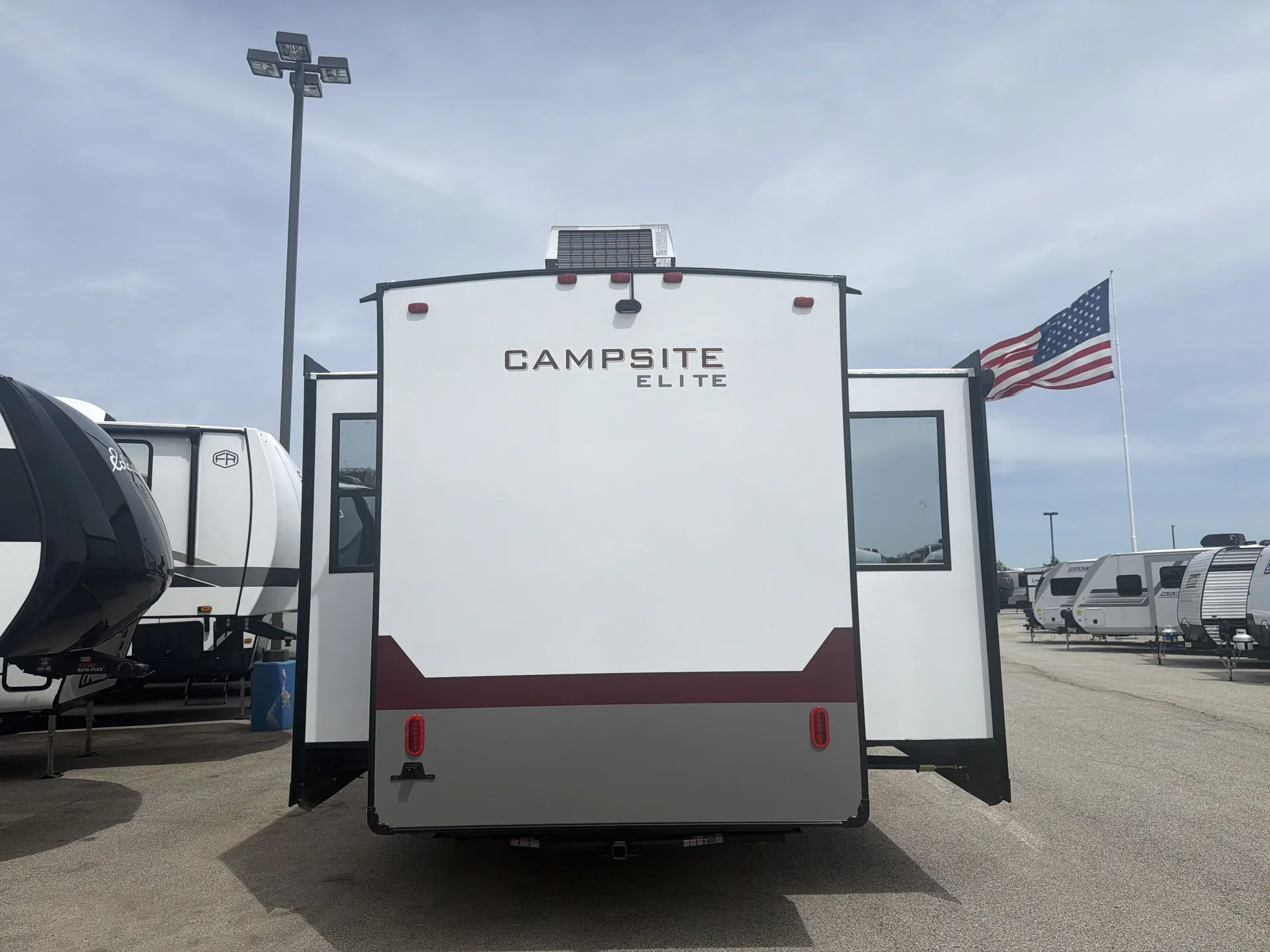2026 Forest River Campsite Elite 36AK — backside