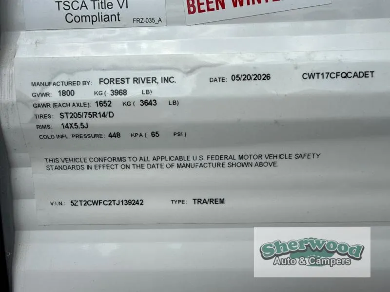 2026 Coachmen Clipper 17FQ - Photo 3