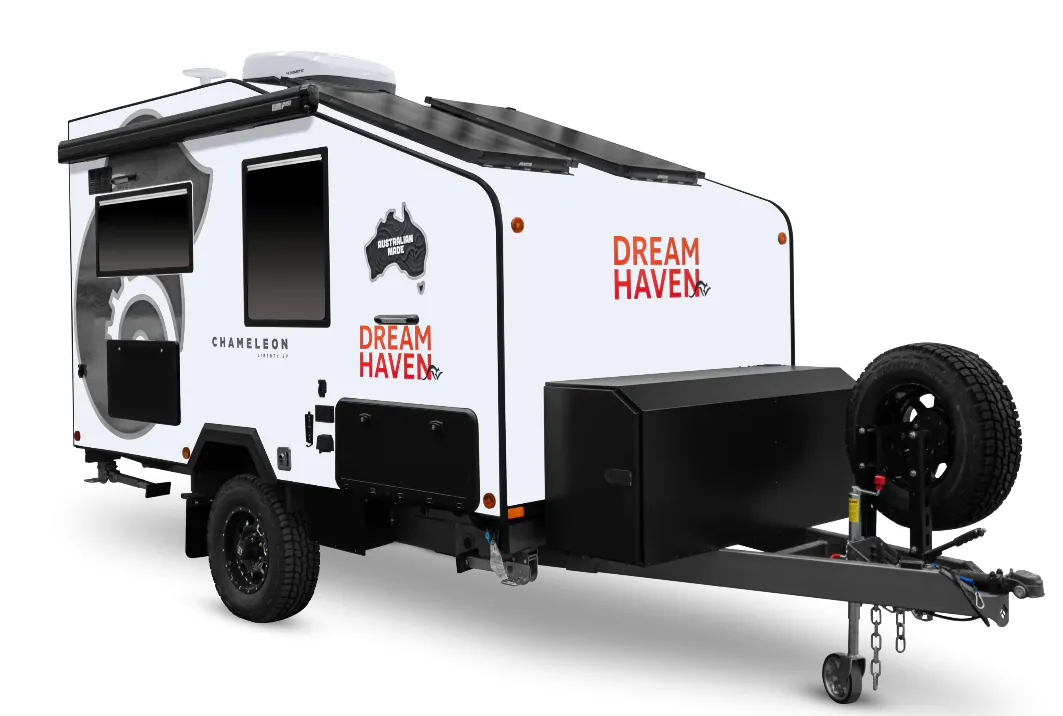 Dreamhaven RV Chameleon Double Bed exterior