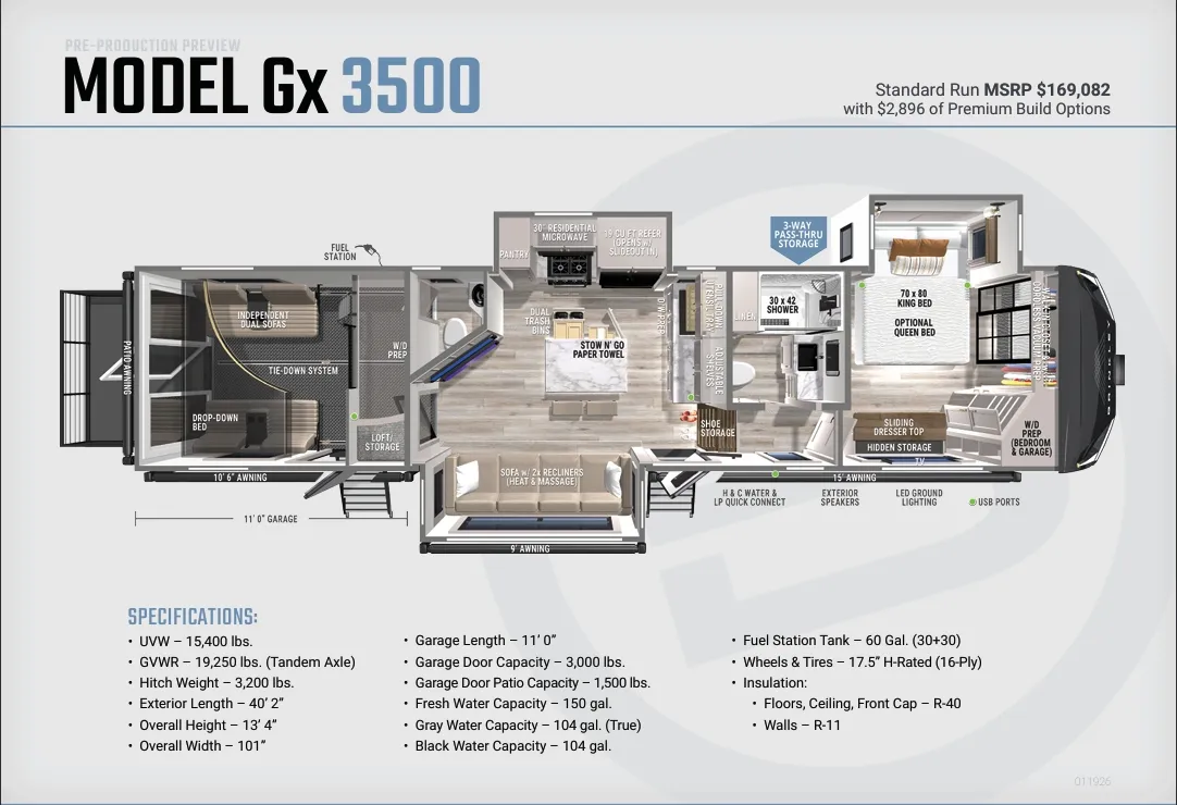 2027 Brinkley Model G 3500 - Photo 3