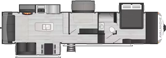 Keystone Alpine Avalanche Edition 372MB floor plan