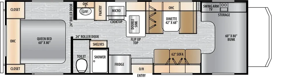 2026 EAST TO WEST COLLEGE AVENUE 2701NS floor plan