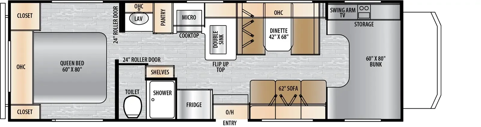 2026 EAST TO WEST COLLEGE AVENUE 2701NS - Floor plan