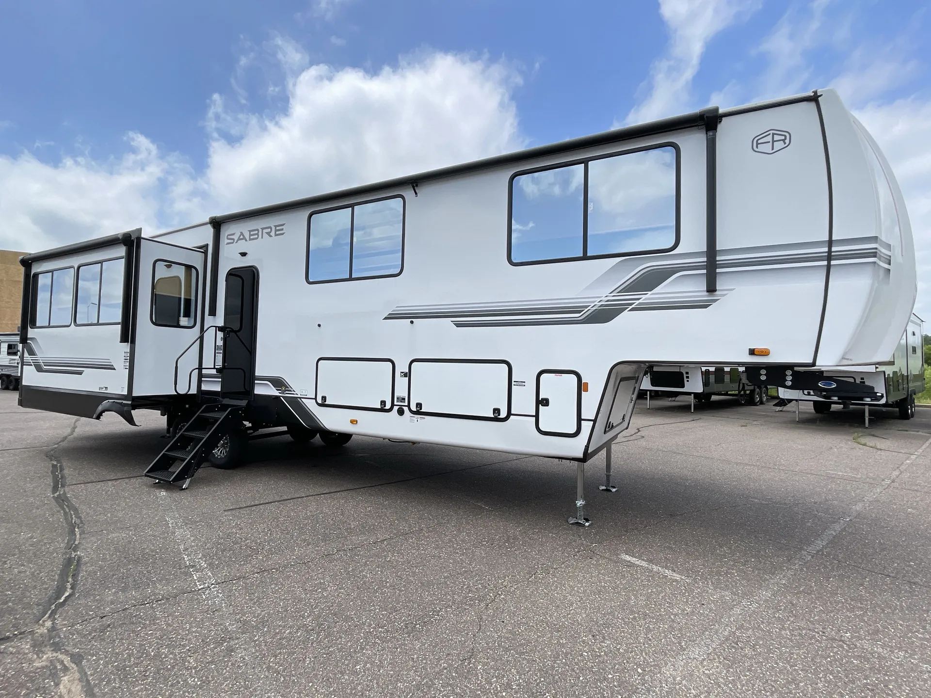 2027 Forest River Sabre 36FLX — campside