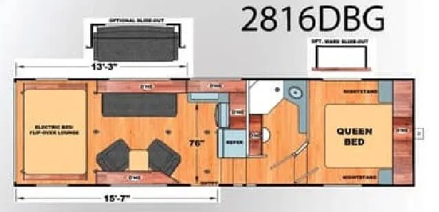 Eclipse Stellar 2816DBG floor plan