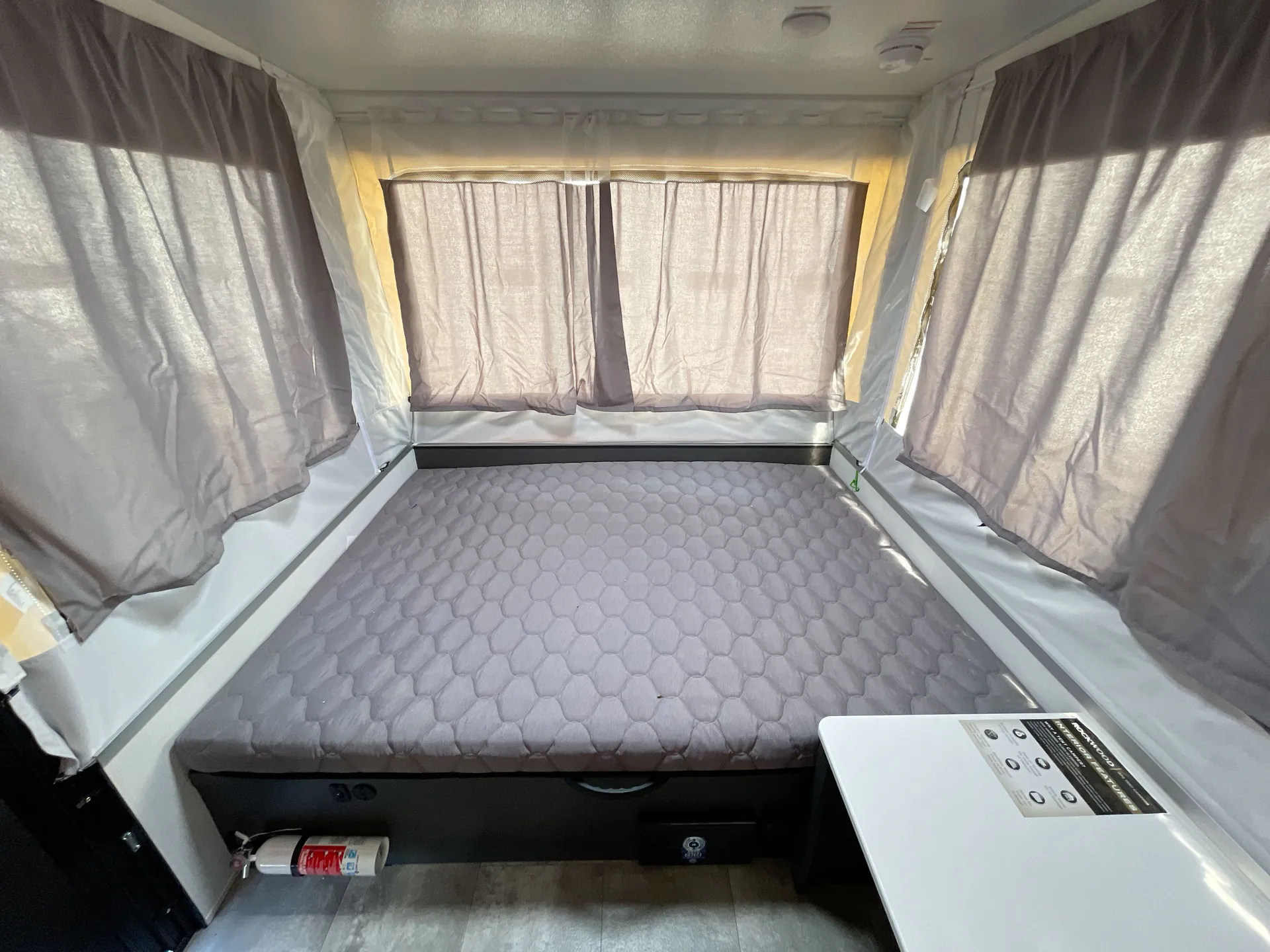 2026 Forest River Rockwood Off The Ground 19OTG — entertainment center
