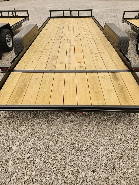 2025 Lone Wolf Trailer Company Wood Floor Car Hauler 83 x 20 - Photo 3
