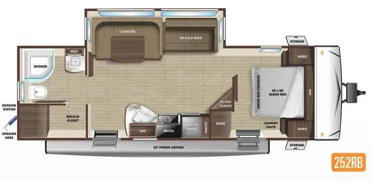 Highland Ridge Open Range Range Lite 252RB floor plan