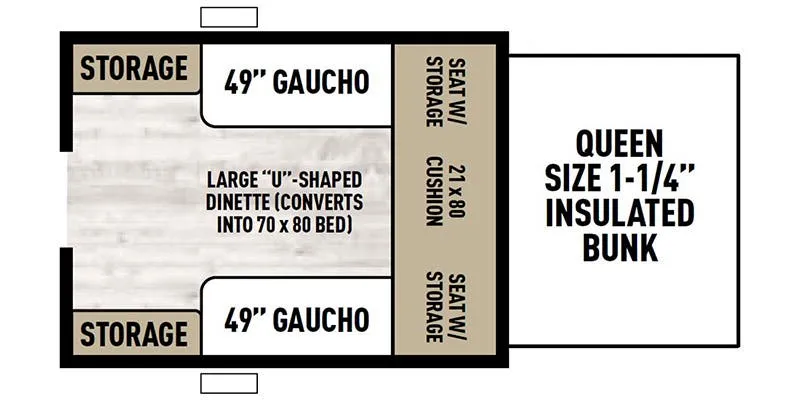 Coachmen Clipper LS 860LS floor plan