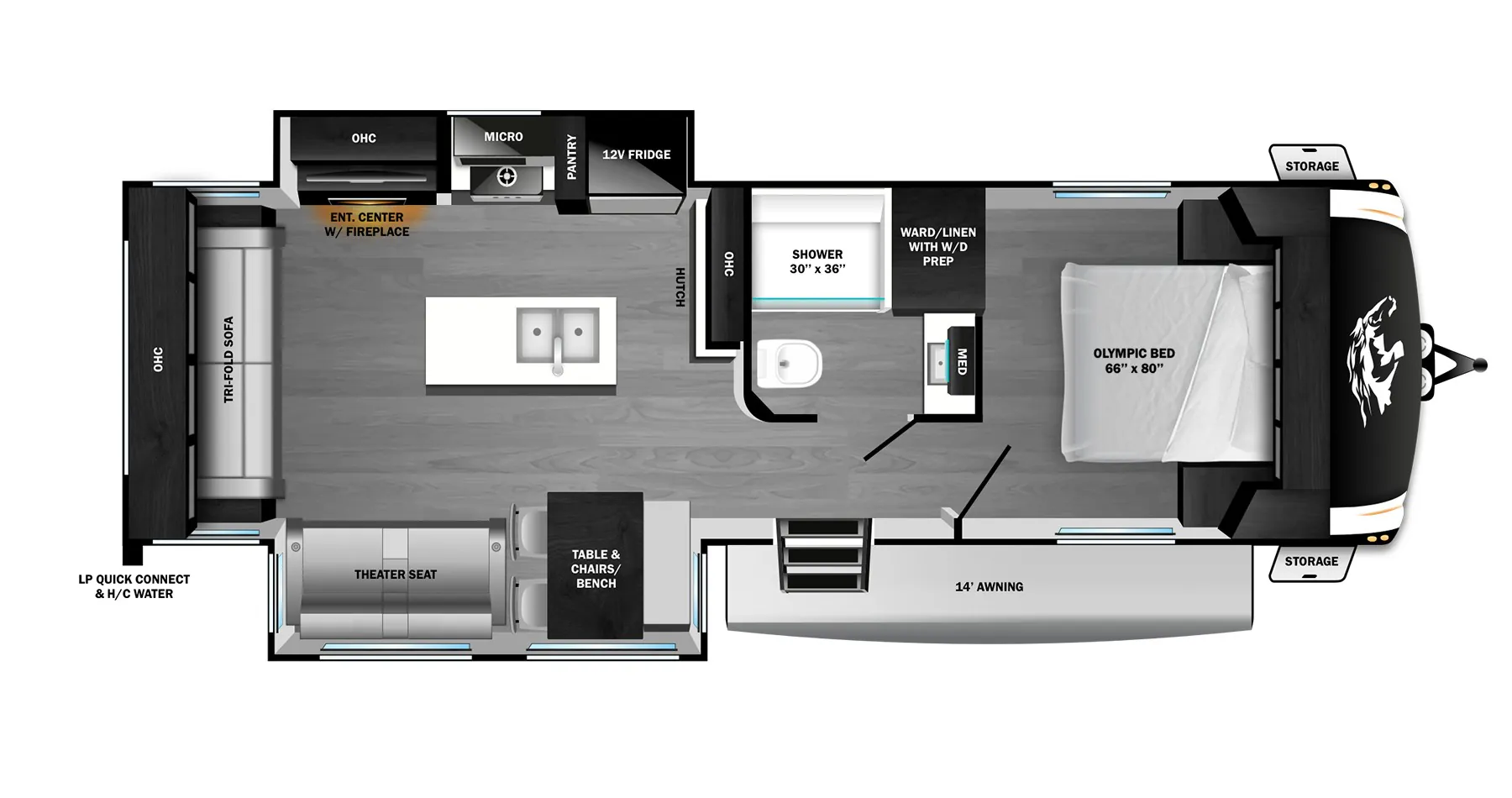 2026 Open Range RV Roamer Light Duty 29RLTS - Photo 3