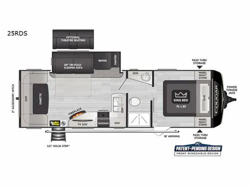 2022 Keystone Cougar Half-Ton 25RDSWE - Photo 3