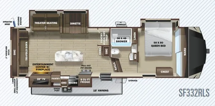 Highland Ridge Silverstar Limited SF332RLS exterior